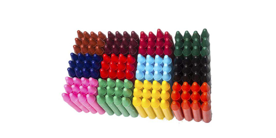 First mark crayons